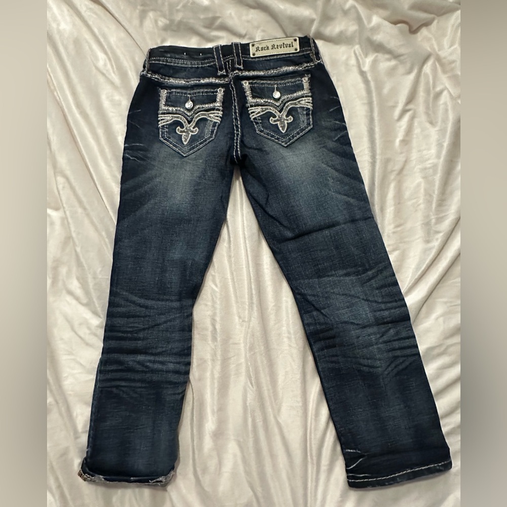 Rock Revival Ruella Easy Capri Size 26